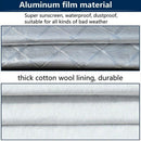 Car Tire Cover Waterproof Aluminum Film Tire Sun Protection Cover Tire Scra