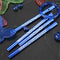 Wind chime sound tubes Butterfly Feng Shui windchimes House Decoration, Col