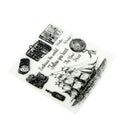 Romantic Sailboat Camera Globe Travel Stamp Seal Scrapbooking/Photo AlbumDeco JR