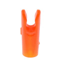 20 Pieces Plastic Orange Archery Bow Arrow Insert Pin Nock SHAFT TAILS