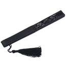 Charming Elegant Modern Woman Handmade Bamboo Silk 8.27 inch(21cm) Folding  E4M7