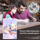 1000pcs DIY Happiness White Wolves Puzzle Educational Learning Jigsaw Toys A