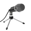 USB Microphone, Plug &Play Home Studio USB Condenser Microphone for Skype,  N4L1