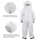 Cotton Beekeepers Bee Suit Professional Full Body Bee Remover Gloves Hat Cl