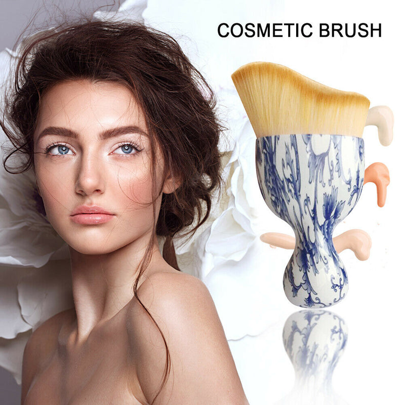 Wave Radian Foundation Brush Arc Outline Traceless Make-up Appliances Tool A