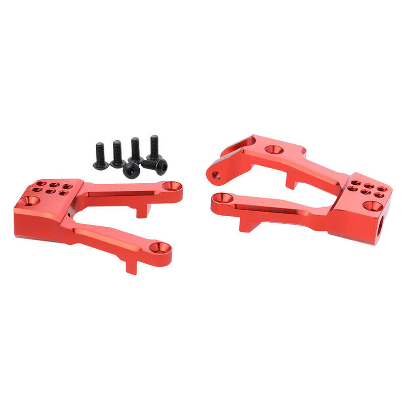 Upgrade Parts Front Rear Shock Tower Red Alloy for Axial SCX10 1/10 RC Buggy