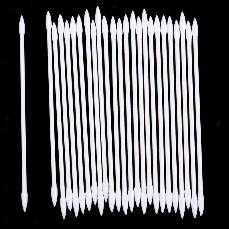 24pcs/pack Precision Tips Cotton Swabs Paint Cleaning Tool Art Crafts Supply