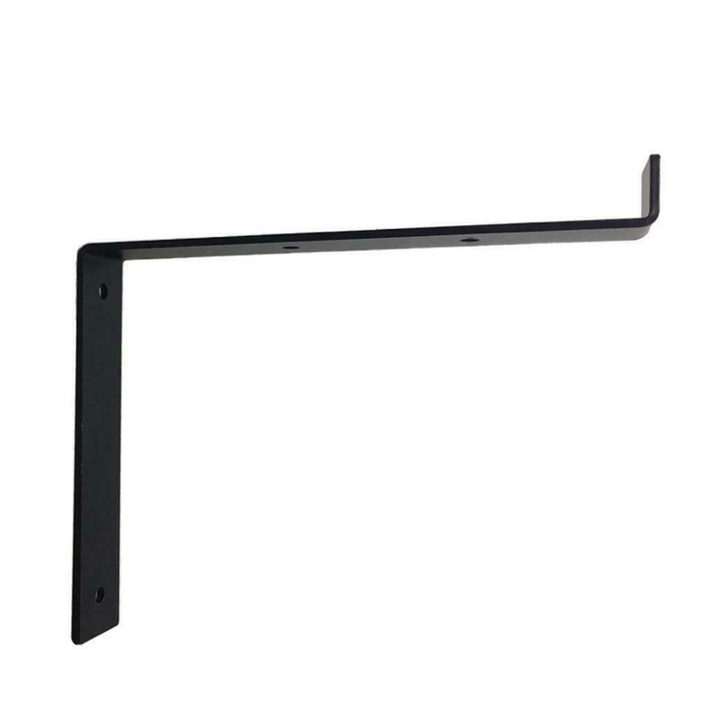 4x Heavy Duty Scaffold Board Rack Organizer Industrial Iron Shelf Brackets Black