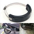 Round Oval Exhaust Can Protector Cover For 100mm-140mm Motorcycle CYX