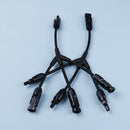 1Pair of Y type (1 to 3) mc4 solar panel branch cable connectors high quality!e