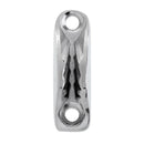 2pcs Boat Rope Clam Cleat (47 x 14 x 17mm) - 316 Marine Stainless Steel
