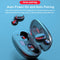 Waterproof Bluetooth 5.0 Headset TWS Wireless Earphones Stereo Earbuds White
