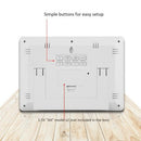 Digital Wall Clock Lcd Big Large Number Time Temperature Calendar Alarm Tab U3I3
