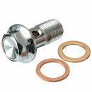 2x Motorcycle Stainless Brake Banjo Bolt M10 x 1.0mm Caliper Master Cylinde Z7L6