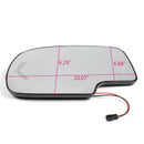 Left Side Heated Mirror For Chevy Avalanche Silverado Suburban Gmc Tahoe Si L6Q8