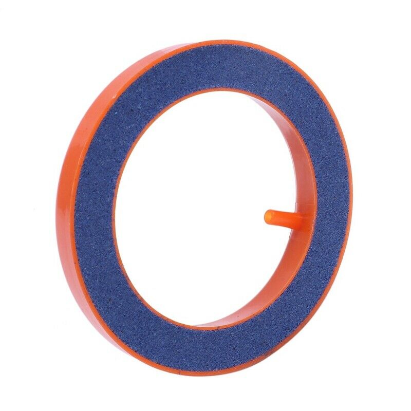 Blue Round Mineral Bubble Aquarium Airstone 3.94 inch diameter E5U4