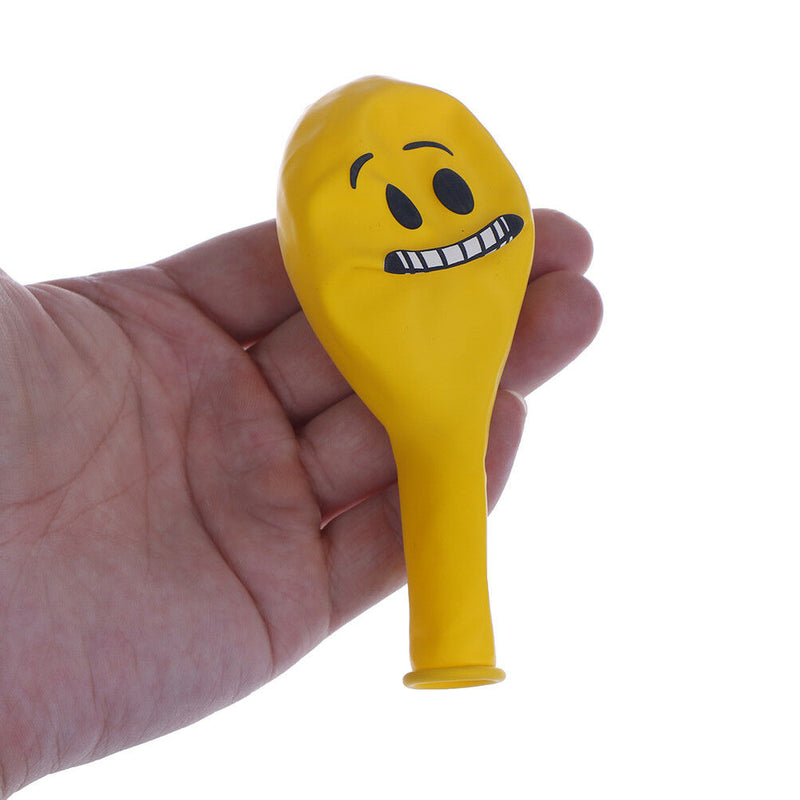 10x 12inch  balloons expression yellow latex balloons for party wedding FT