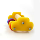 Parrot Underfoot Education Toys Mini Skateboard Training Bird Ice Skates Ro F6L7