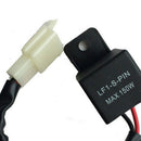 2 Pin Electronic LED Flasher Relay FIX Motorcycle Turn Signal Bulbs Flash NDJ