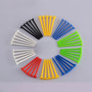 10x Random Color Professional Tee Length 68mm Plastic Pro Golf Tees JR