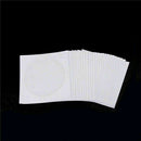 50 PCS CD DVD Disc Paper Sleeves Envelopes Storage Clear Window Case Flap