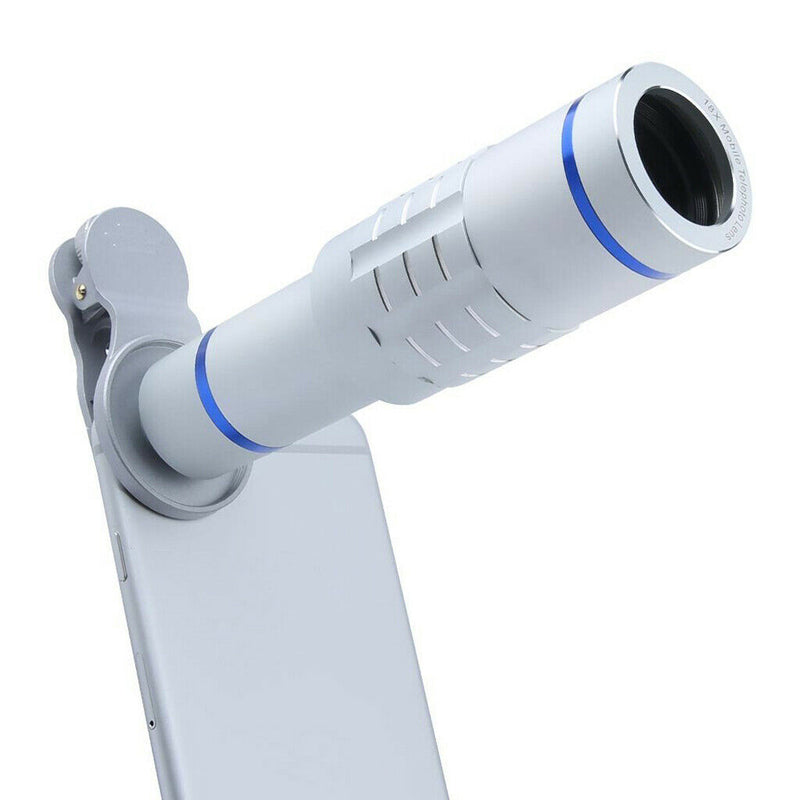 18X Camera Telephoto Lens With Mini Tripod, Optical Zoom Lens Mobile Phone Lens