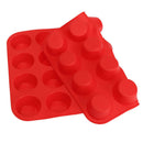 24 Cup Silicone Mini Muffin Bun Cupcake Baking Bakeware Pan Mould Tray M8S5