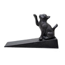 Heavy Duty Cast Iron Door Wedge, Cute Cat Animal Door Stopper Door Stops Door