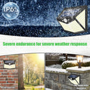 1pc 260 LED Solar Lights 3 Mode Outdoor Motion Sensor Waterproof Lamps A