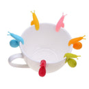 6pcs Tea Infuser Tea Bag Hanging Snail Mug Cup Clip Label Party Supplies