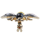 Fashionable Bumble Bee Crystal Brooch Pin Costume Badge Party Jewelry Gift FJ9O4