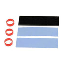 M.2 NGFF NVMe 2280 PCIE SSD Aluminum Cooling Heat Sink Thermal Pad With S6C K2W5