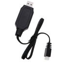 4.2V 54cm Black USB Charging Cable for WPL B14K B24K C14K C24K B16K B36K