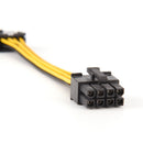 PCI-E 8PIN Male to 8PIN Female PCI Express Power Extension Cable Fr Video Ca JR