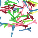 lot 50 Mini Hairdressing Salon Alligator Hair Sectioning Clips Accessories