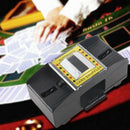 1-2 deck Plastic automatic Shuffler Black
