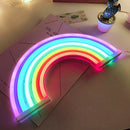 Cute Rainbow Neon Sign,LED Rainbow Light/Lamp for Dorm Decor,Rainbow Decor