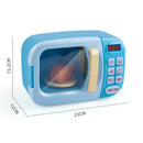 Children Pretend Play Toys Electric Home Appliances Simulation Microwave Ov