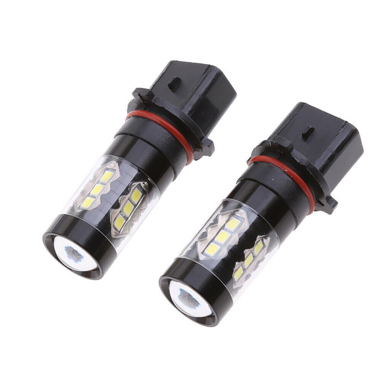 2pcs Car LED Lamp 80W High Power DRL Lighting Light White Daytime Running Lights