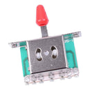 5-way Lever Pickup Selector Tone Switch Knob for ST SQ Electric Guitar Red