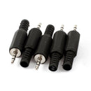 6pcs 2.5mm Stereo Male Plug Jack DIY Solder Headphones Audio Connector L4R9