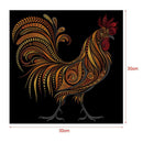 5D Diamond Painting DIY Embroidery Cock Animals Cross Crafts Stitch Decor