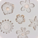 DIY Flowers Cake Shape Silicone Mold Decoration Chocolate Sugar Clay CraftsB Hn