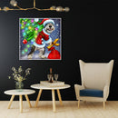 Full Round Drill Picture DIY Costume Dog Diamond Painting Poster (W569)