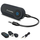 Bluetooth Audio Transmitter Wireless Stereo Sender Adapter USB For TV Speaker AU