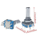 5PCS Rotary Encoder With Switch EC11 Audio Digital Potentiometer Handle M&E