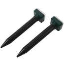 2 Pieces Solar Sonic Mole Repellent Vole Deterrent Chaser Spike W2K8