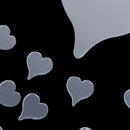 Lover Lips Love Hearts Modern Stylish Fashion Art Design Removable DIY Acry