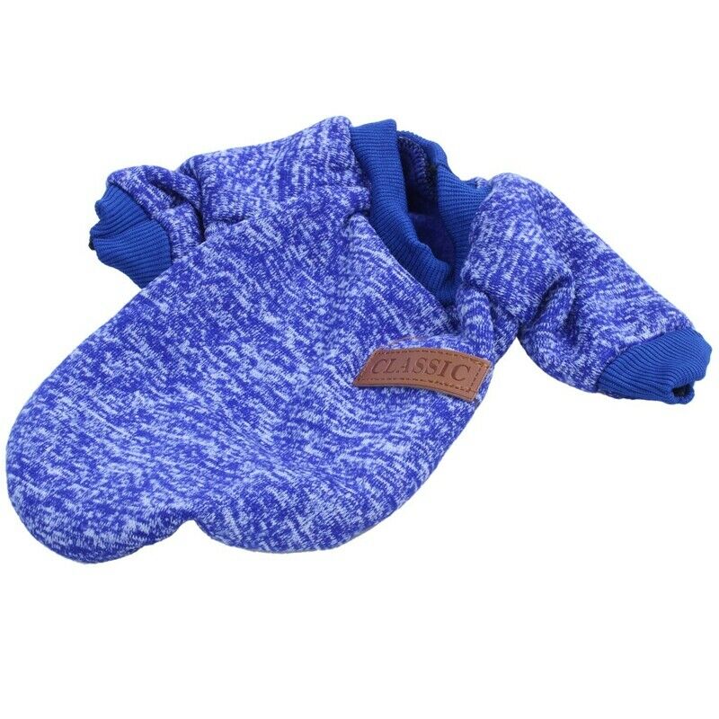 Classic Winter Warm Dog Clothes Puppy Cat Jacket Fashion Soft Sweater Cloth