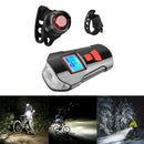 Waterproof  Light Bike Tail Light Red Headlight Kit